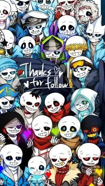 ai character: Sans AU's (2) background