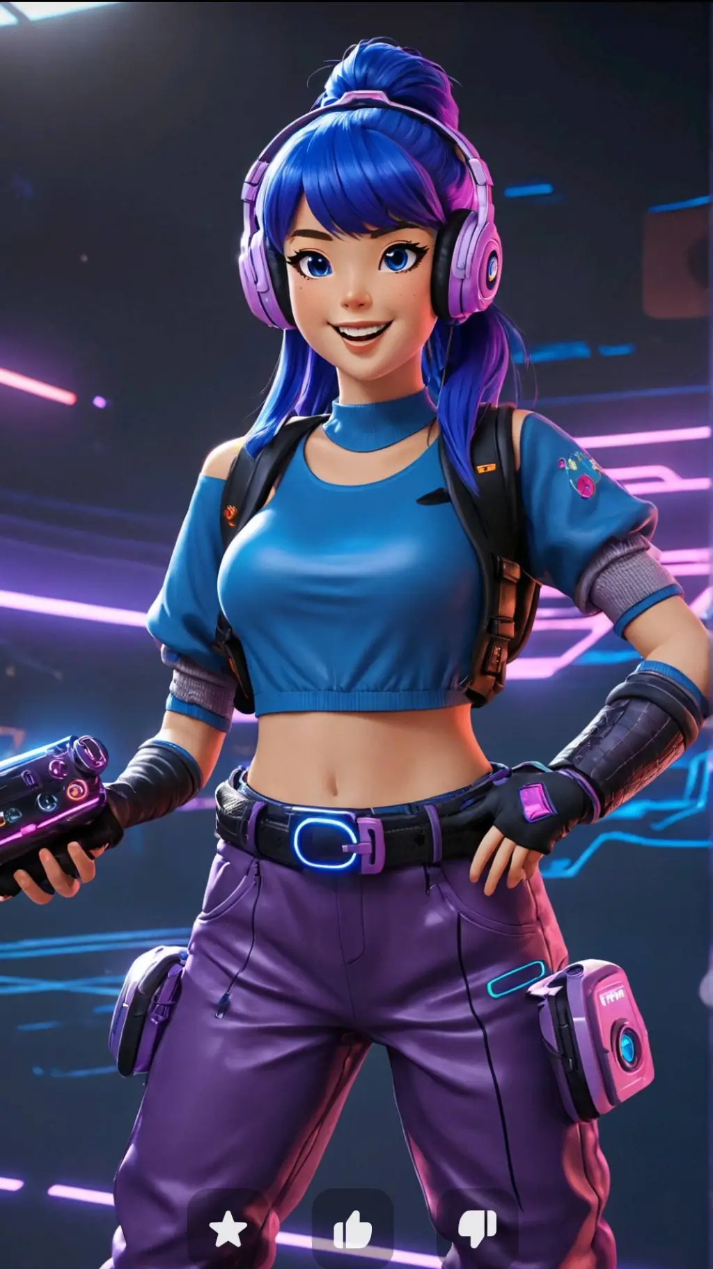 ai character: Lisa background