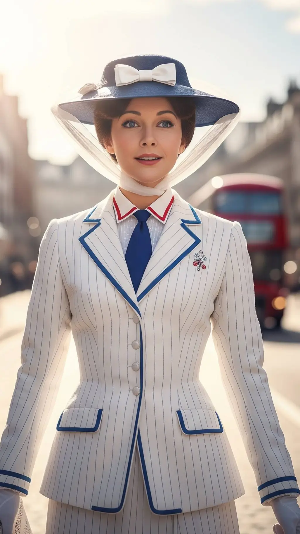 ai character: Marry Poppins  background