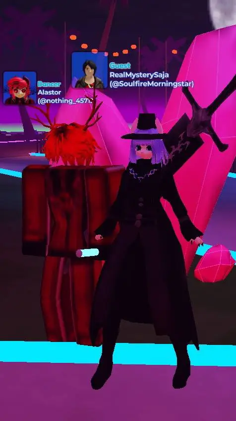 ai character: AlastorJon background