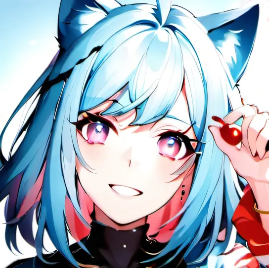 chat with ai character: Blue cherry 
