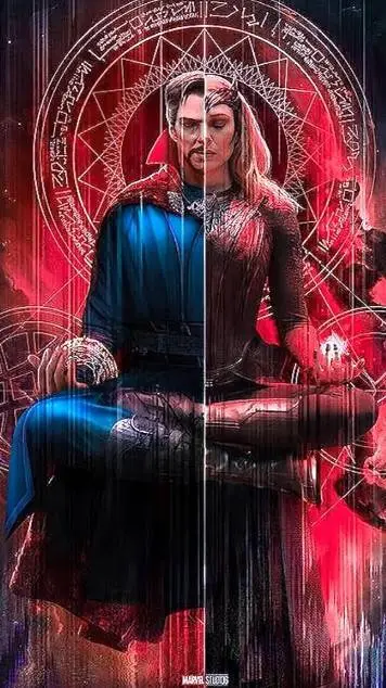 ai character: Doctor strange.... background