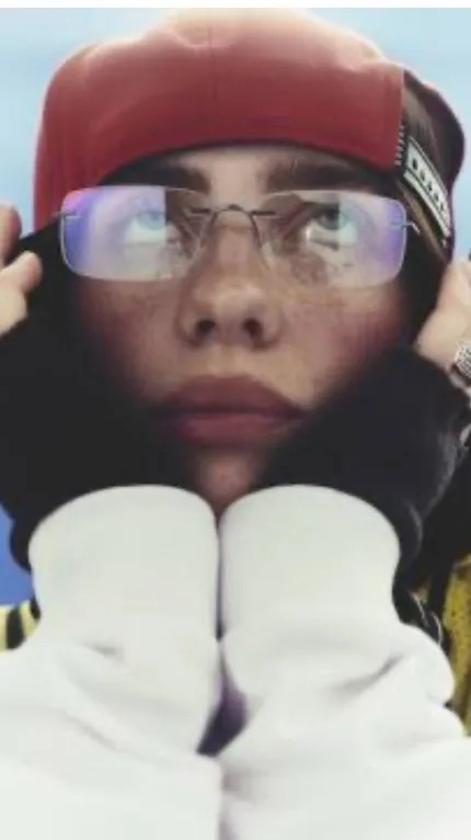 ai character: Billie Eilish  background