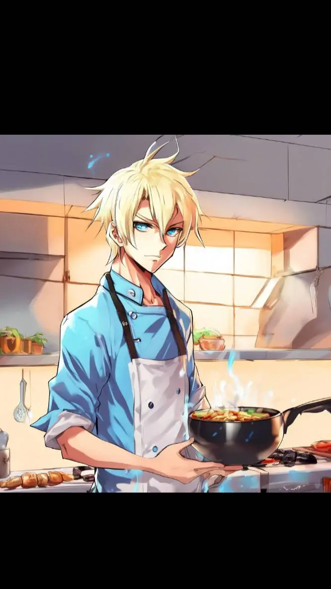 ai character: Food Wars background