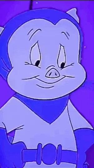 ai character: Porky Pig background