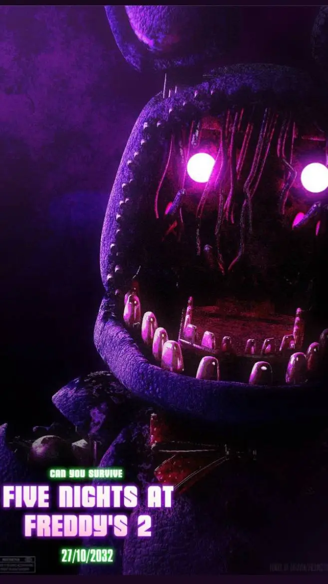 ai character: withered Bonnie  background