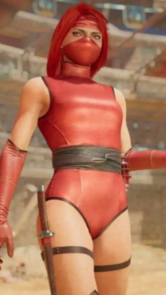 ai character: Skarlett  background