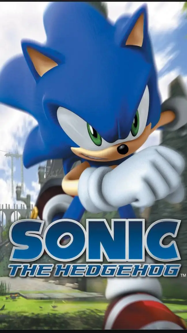 ai character: Sonic the hedgehog background