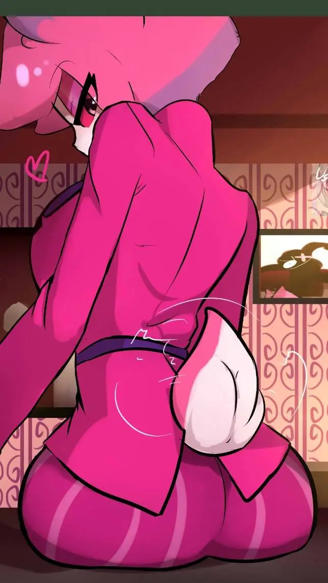ai character: Frmale alastor  background