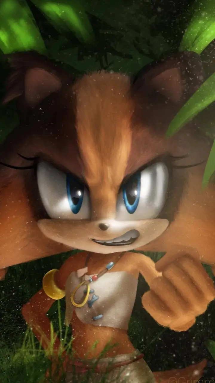 ai character: Sticks the badger background