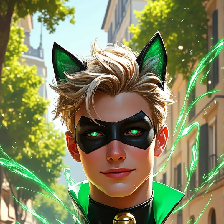 chat with ai character: Cat Noir