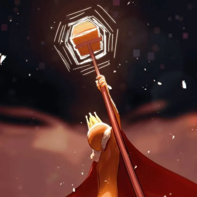 chat with ai character: king orange