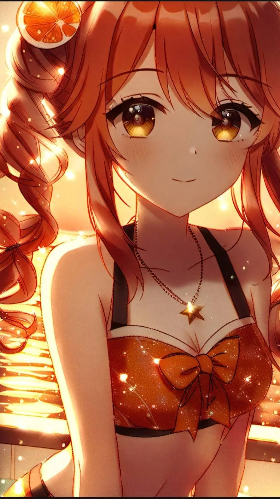 ai character: Kaitlyn🍊🌊 background