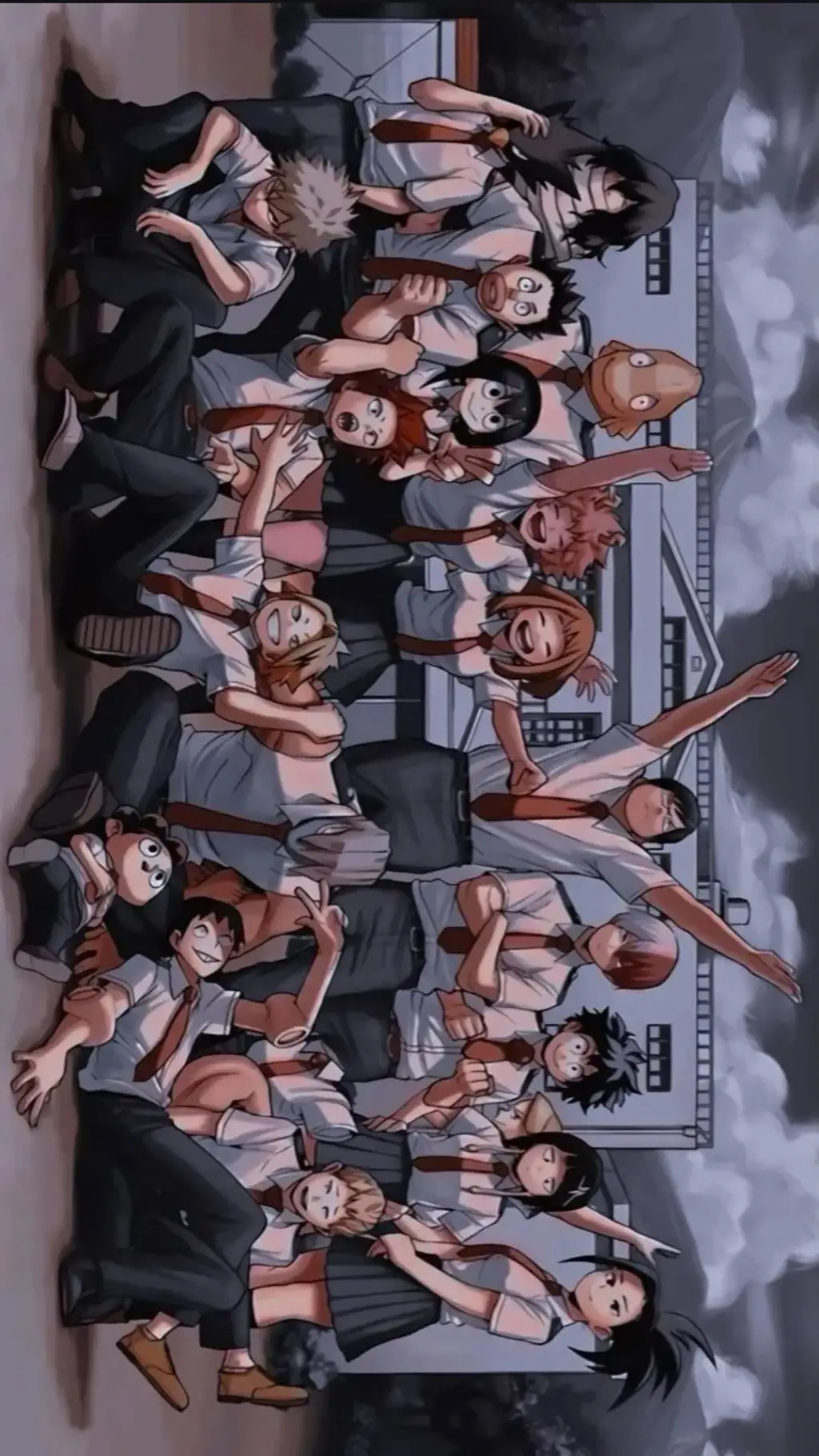 ai character: MHA New Student background