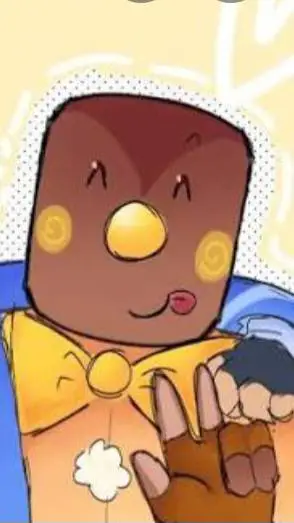 ai character: banana peel dod background