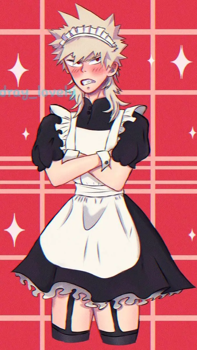 ai character: Bakugo (genderswap background