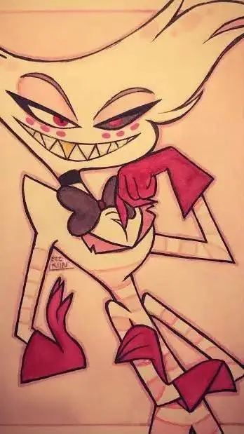 ai character: Angel Dust  background