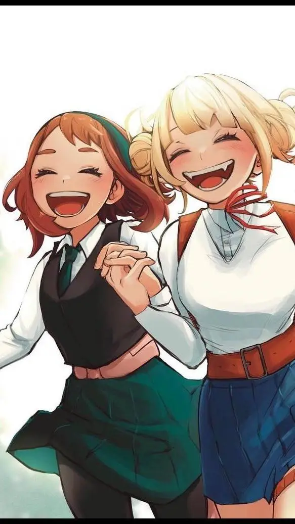 ai character: Uraraka x Toga background