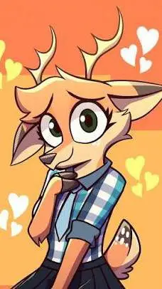 ai character: Maple background