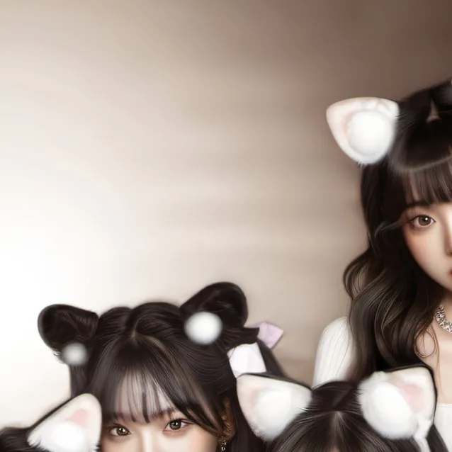 chat with ai character: 4 hybrid cats
