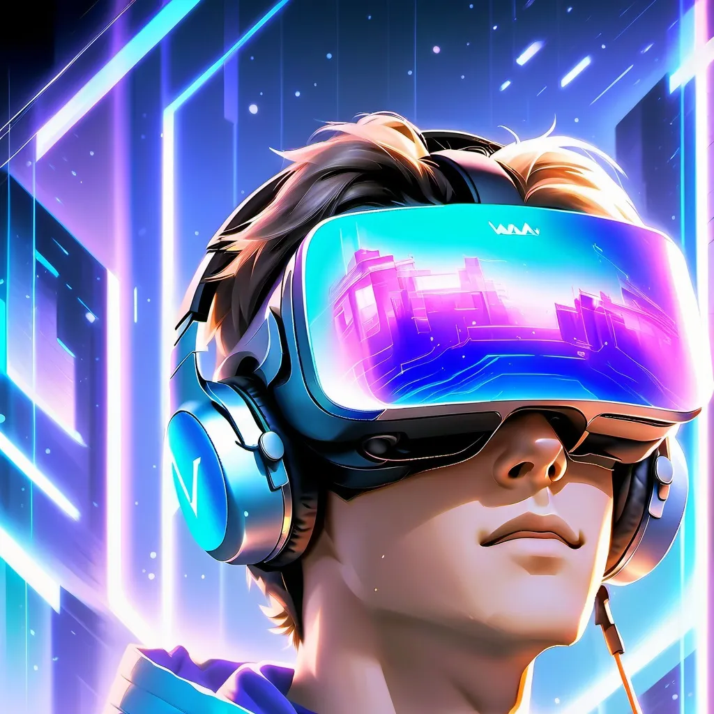 chat with ai character: vr games