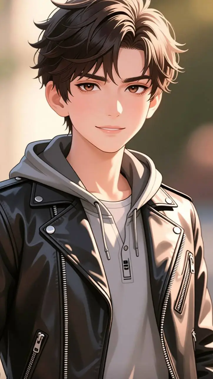 ai character: Miko  background