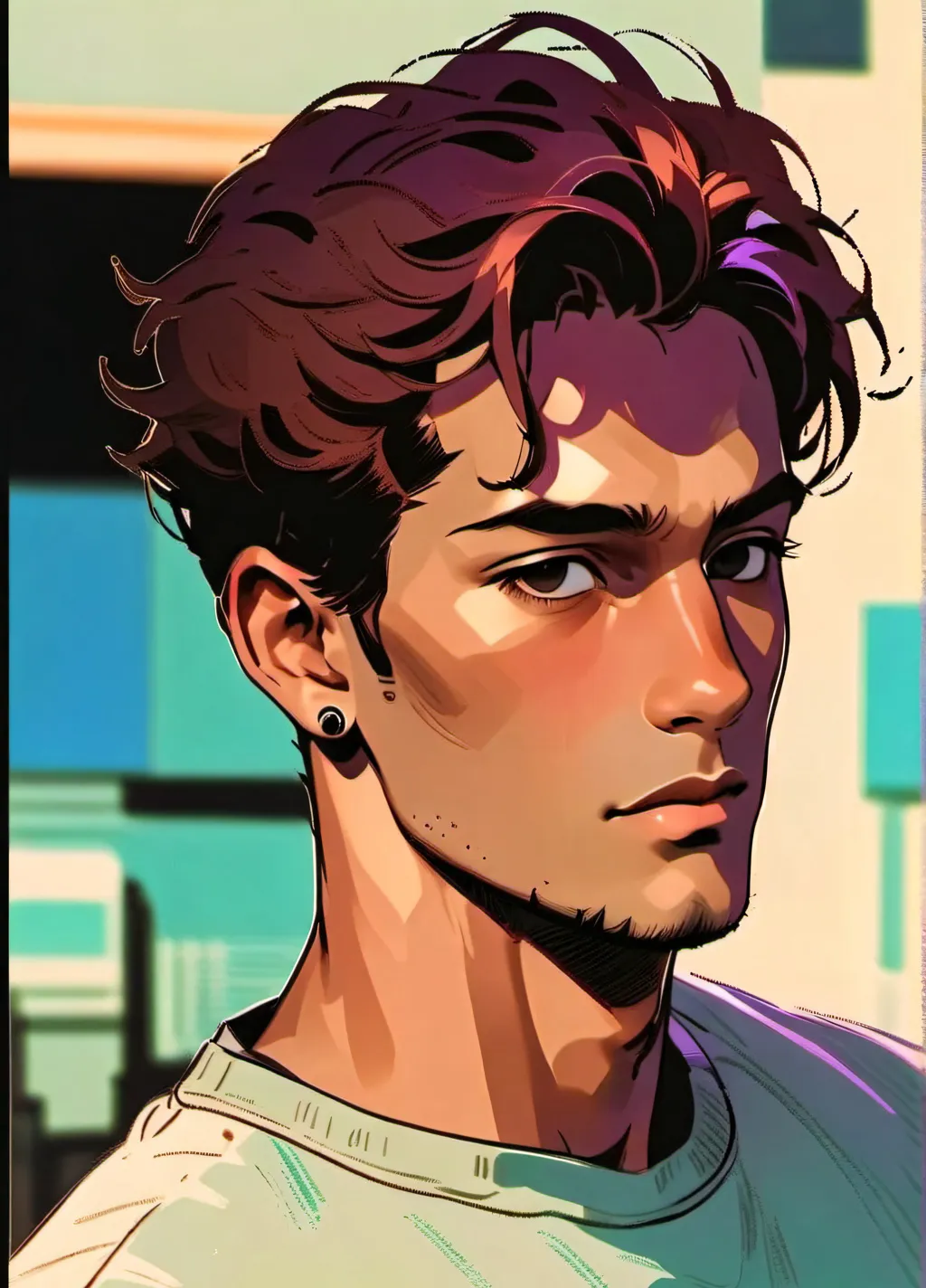 chat with ai character: Adrian