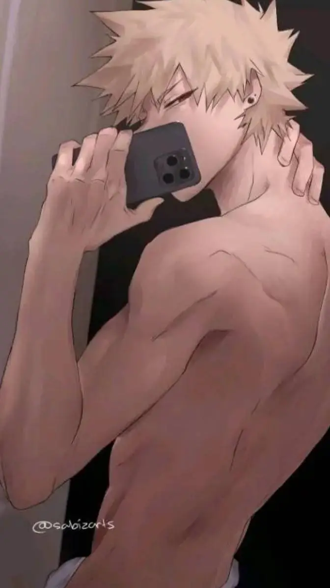 ai character: Katsuki Bakugo background
