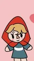 ai character: Little Red background
