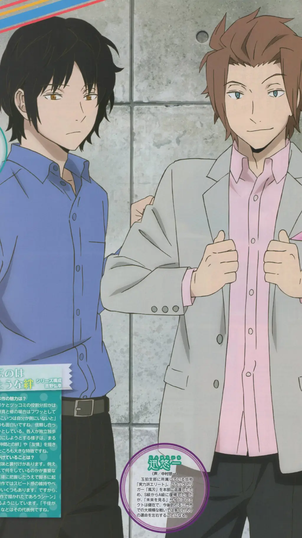 ai character: Kyosuke × Jin background