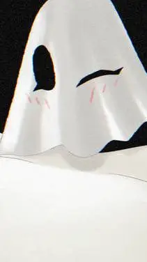 ai character: Ghost figure background