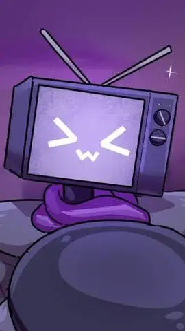 ai character: TV woman background