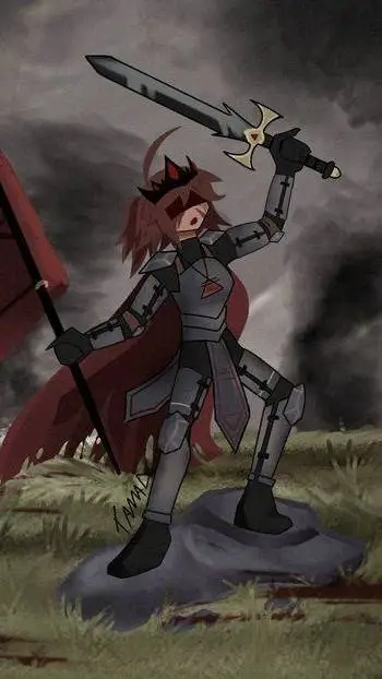 ai character: Queen ∆lice background