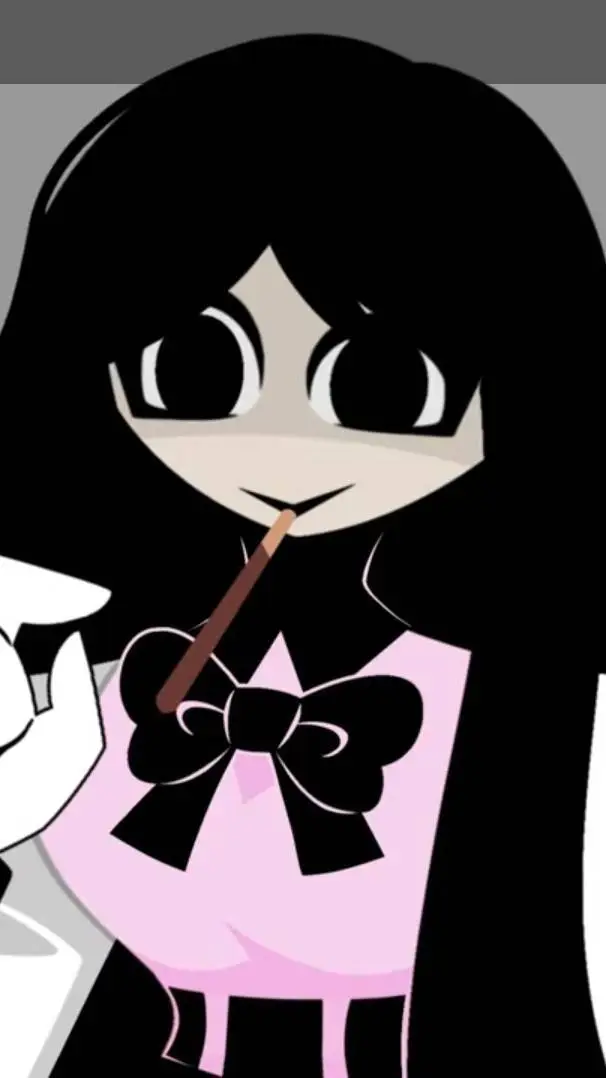 ai character: Anomaly girl background