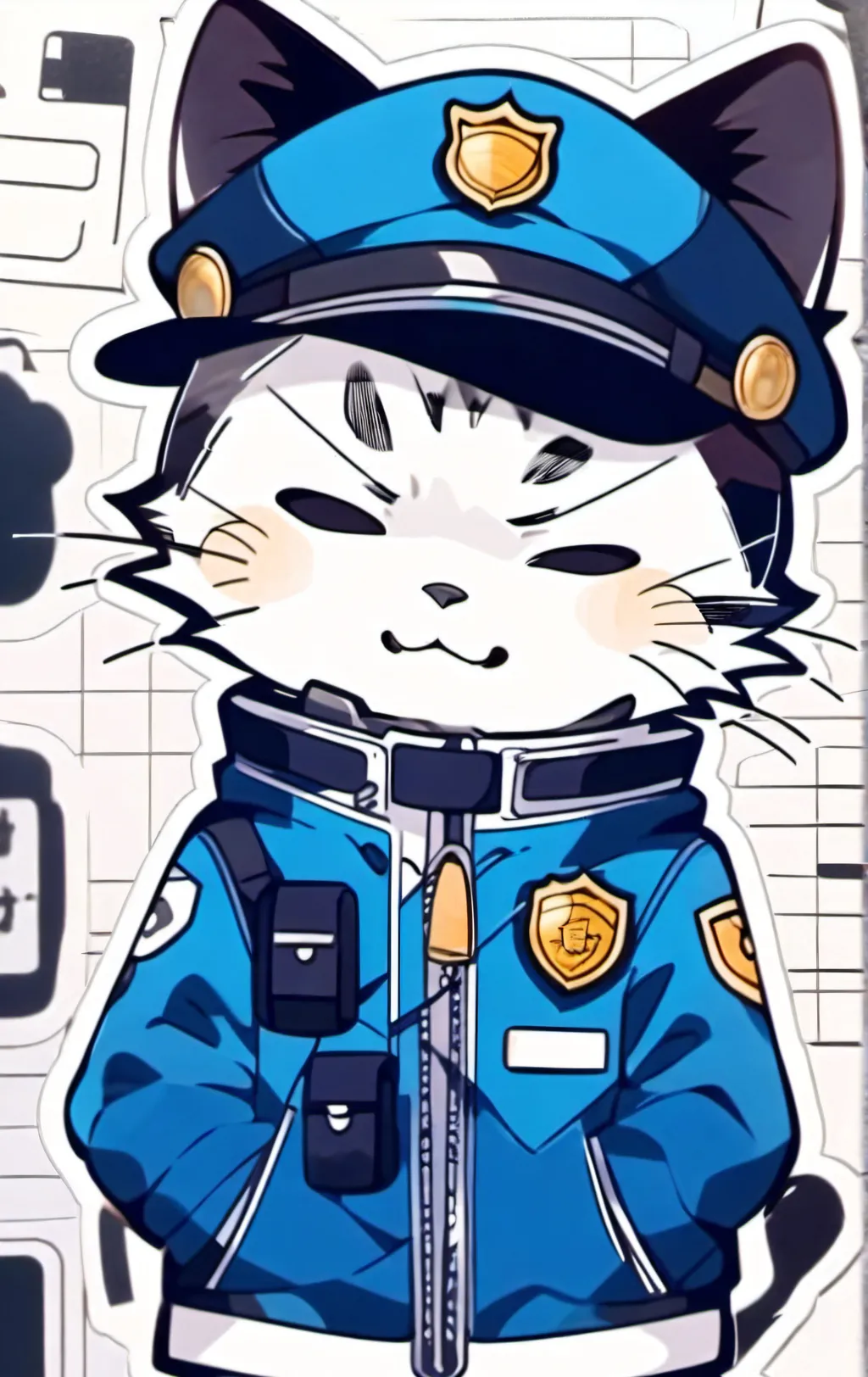 chat with ai character: ꧁Police Meow!꧂