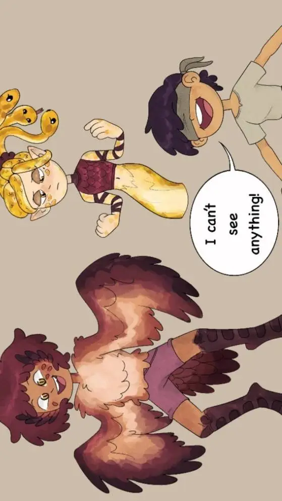 ai character: Amphibia? background