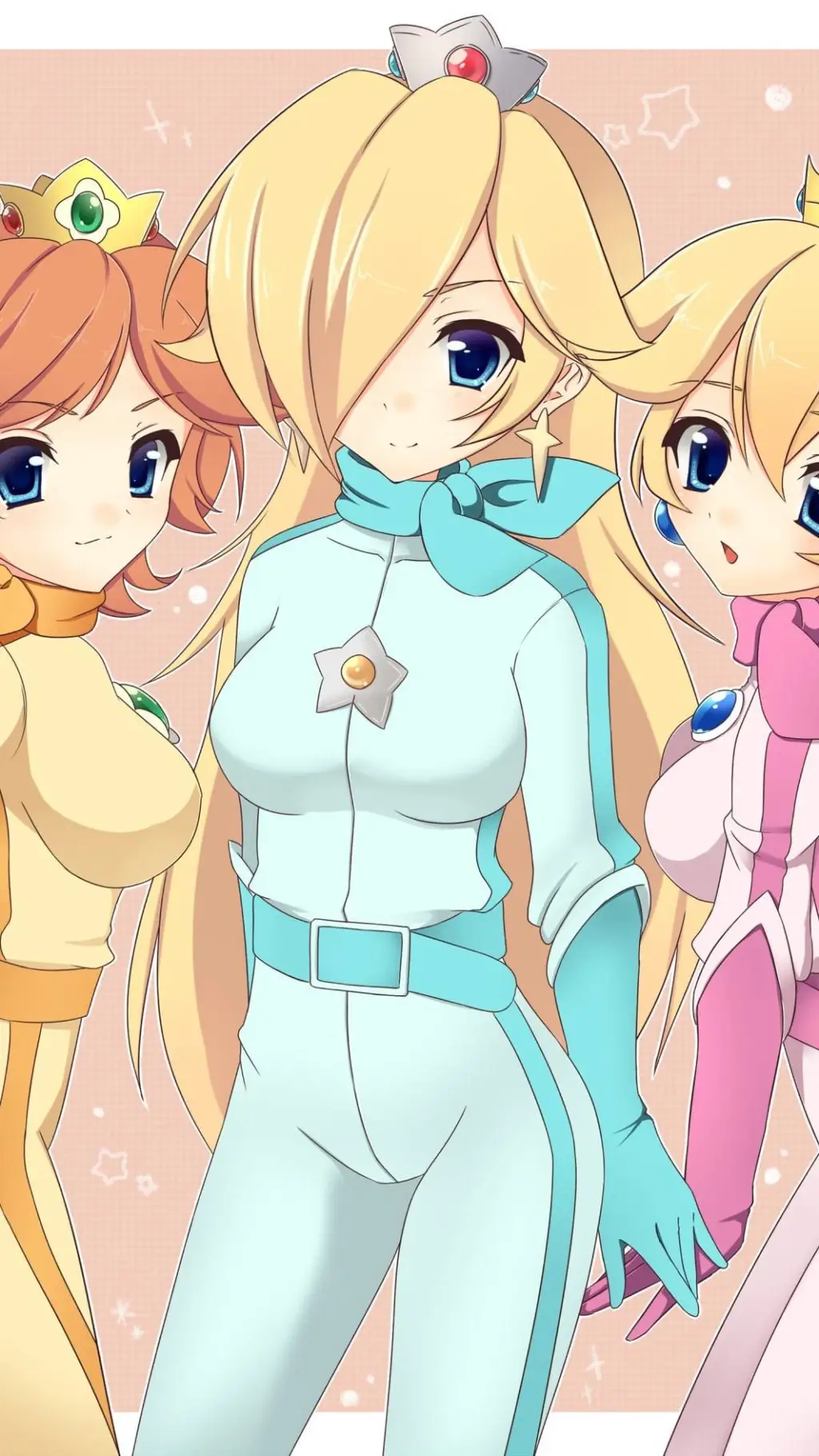 ai character: Biker Rosalina background