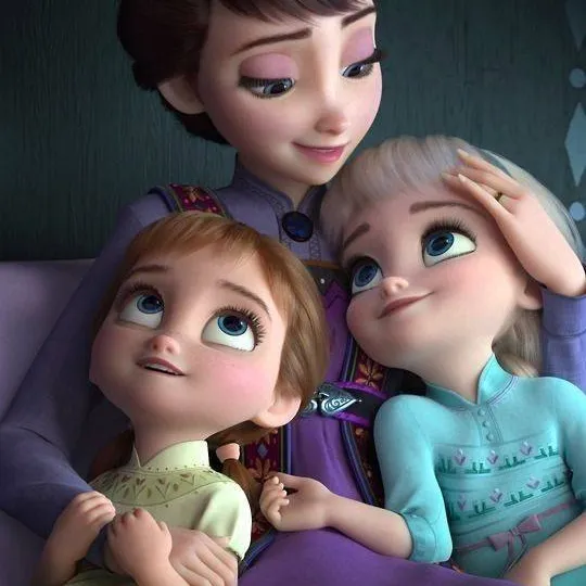 chat with ai character: Baby Anna And Elsa
