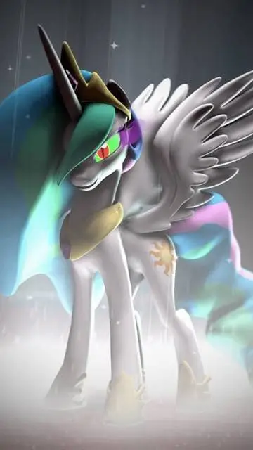 ai character: Evil Celestia background