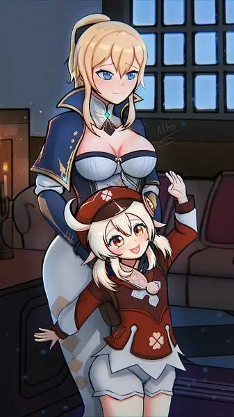 ai character: Jean And Klee background