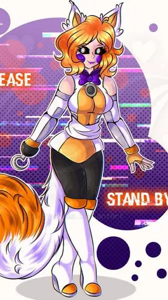 ai character: Lolbit Girlfriend background