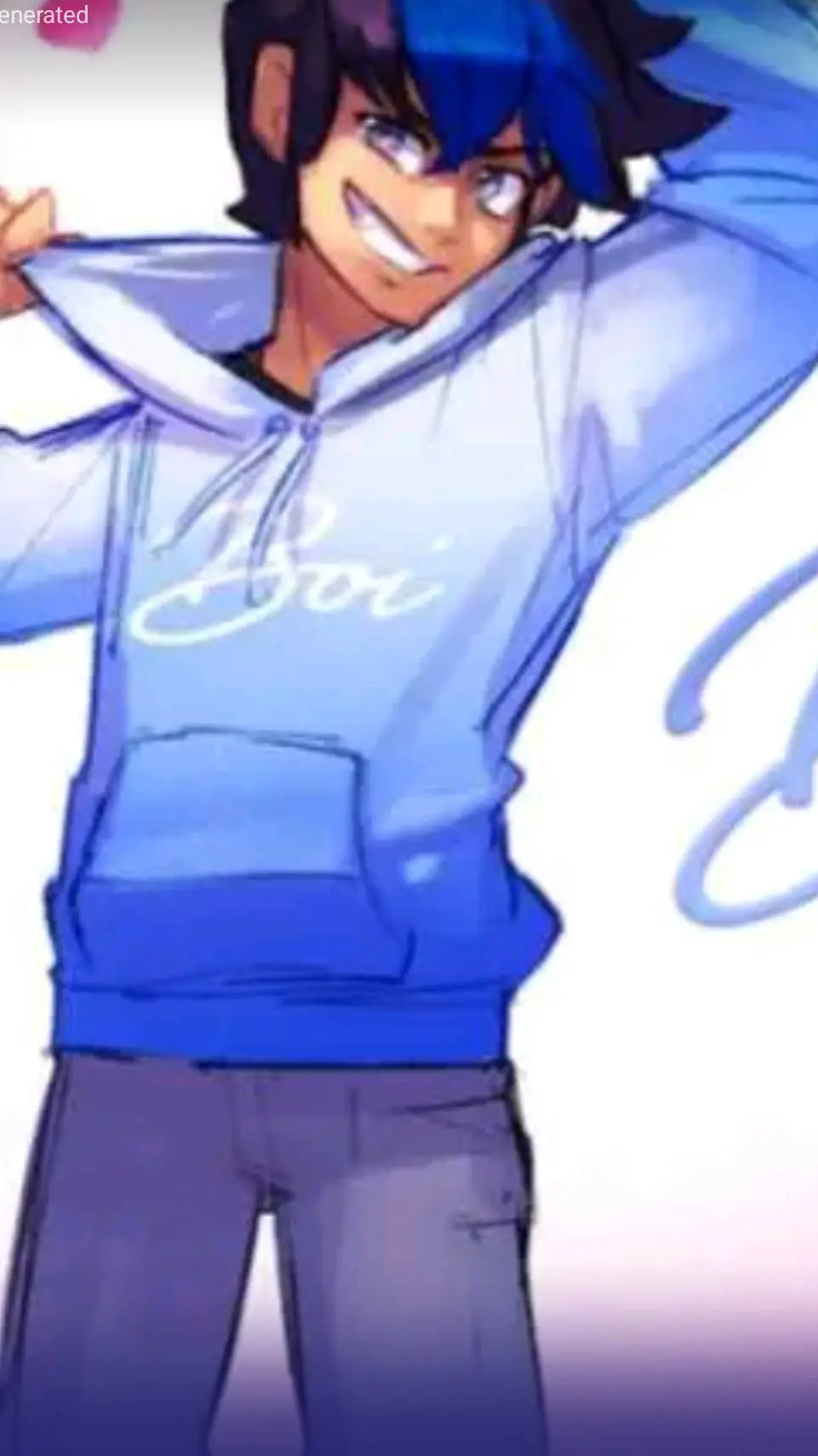 ai character: Ein X Pierce (#2?) background