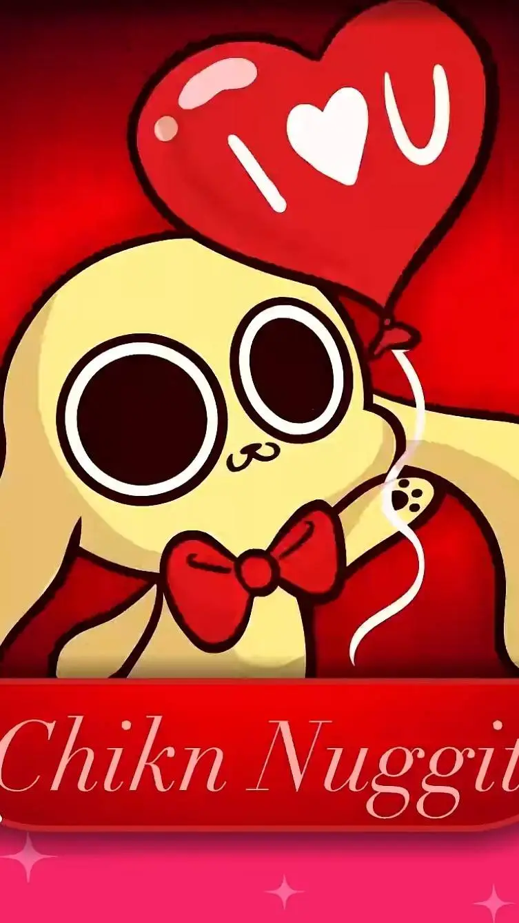 ai character: Chikn Nuggit background