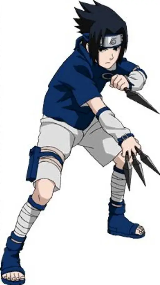 ai character: Sasuke  background