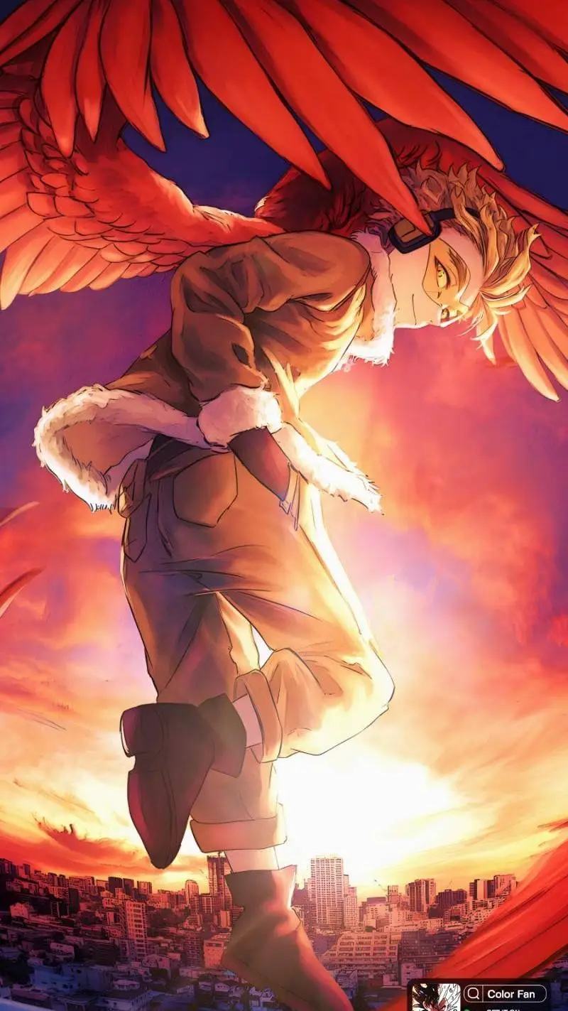 ai character: Hawks  background