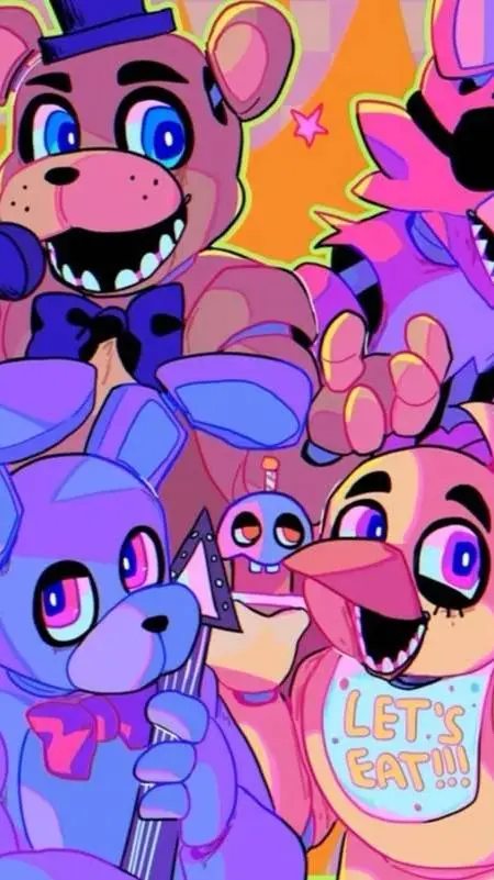 ai character: FNAF 1 REMAKE background