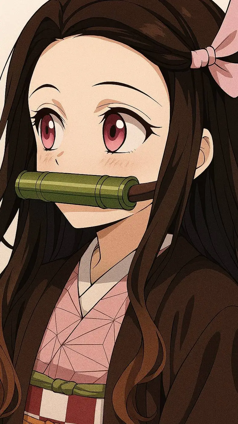 ai character: Nezuko Kamodo  background