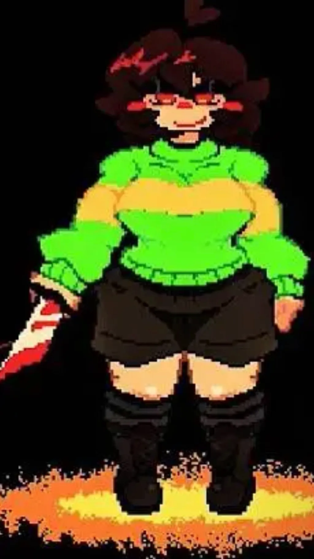 ai character: Chara background