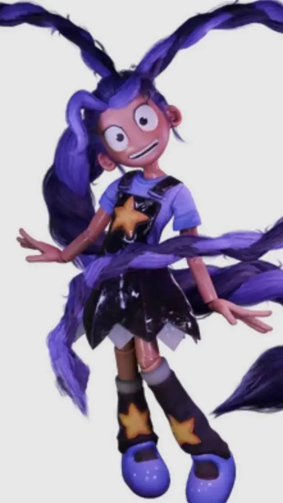 ai character: lily love braids background