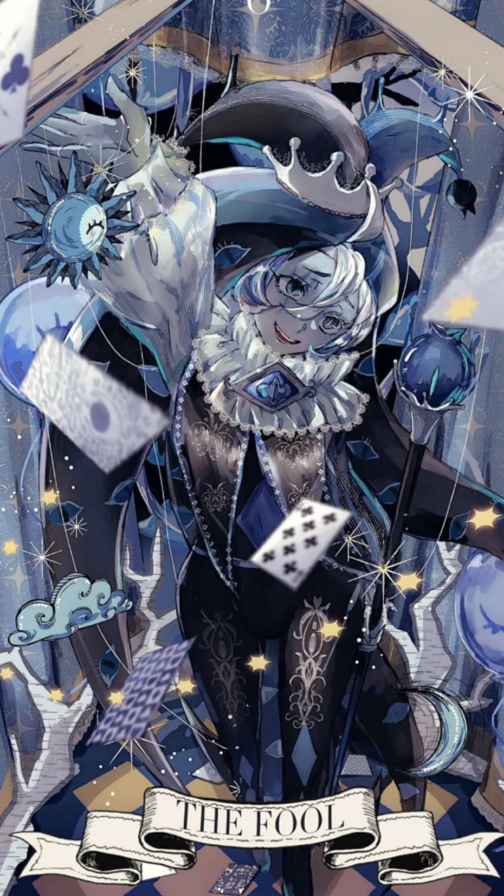 ai character: Great shadow milk, background